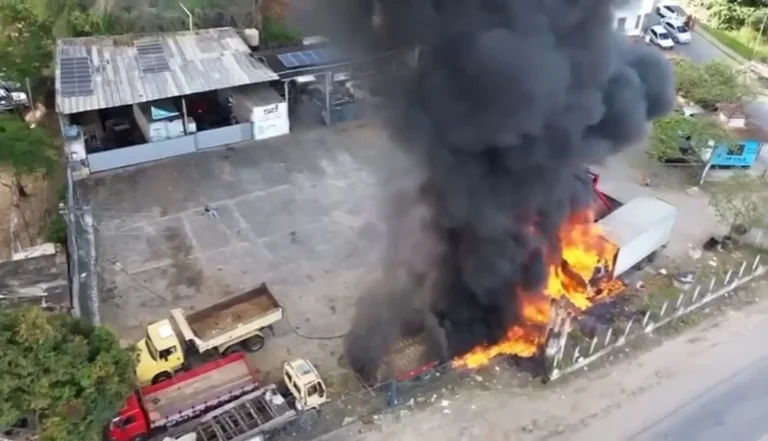 Três pessoas morrem eletrocutadas em acidente na BR-101, em Gandu
