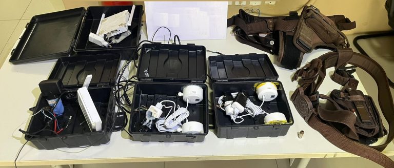PM apreende câmeras clandestinas no Tororó