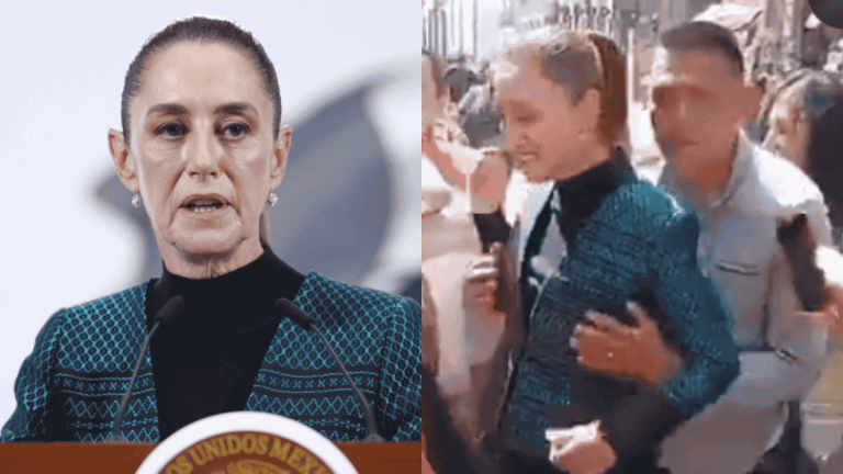 Presidente do México é assediada durante caminhada em meio à população