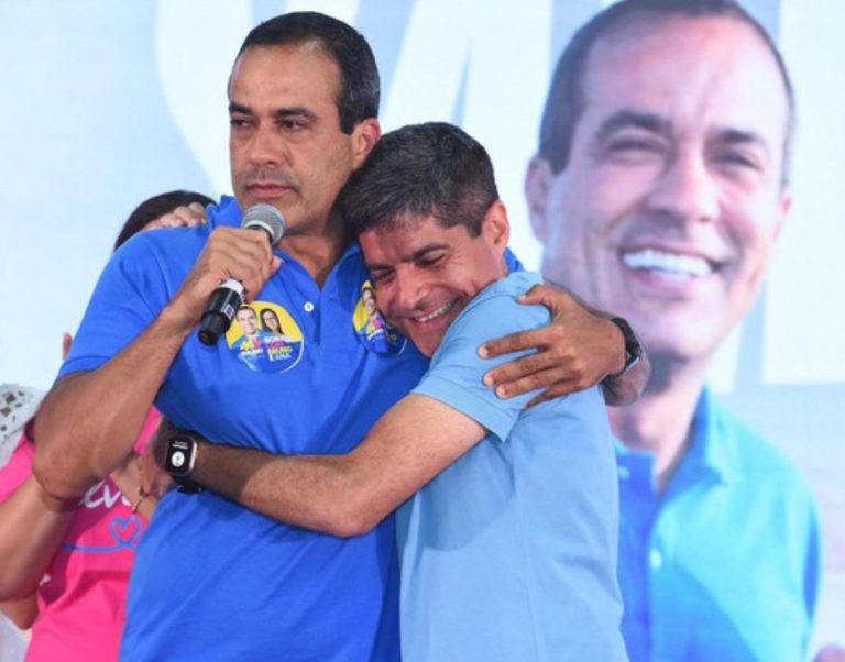 ACM Neto e Bruno Reis usaram helicóptero de executivo preso do Banco Master