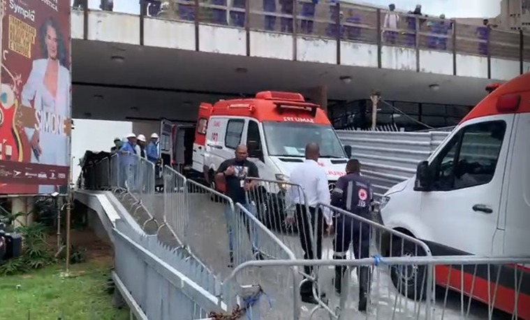 Trabalhador tem mão amputada em acidente durante obras do Teatro Castro Alves