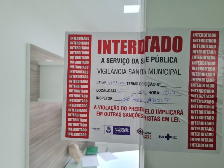 Clínica clandestina é interditada e mulher é indiciada por exercício ilegal da medicina