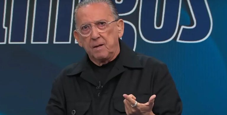 Galvão Bueno é hospitalizado e levado à UTI após diagnóstico de pneumonia Reprodução: Band