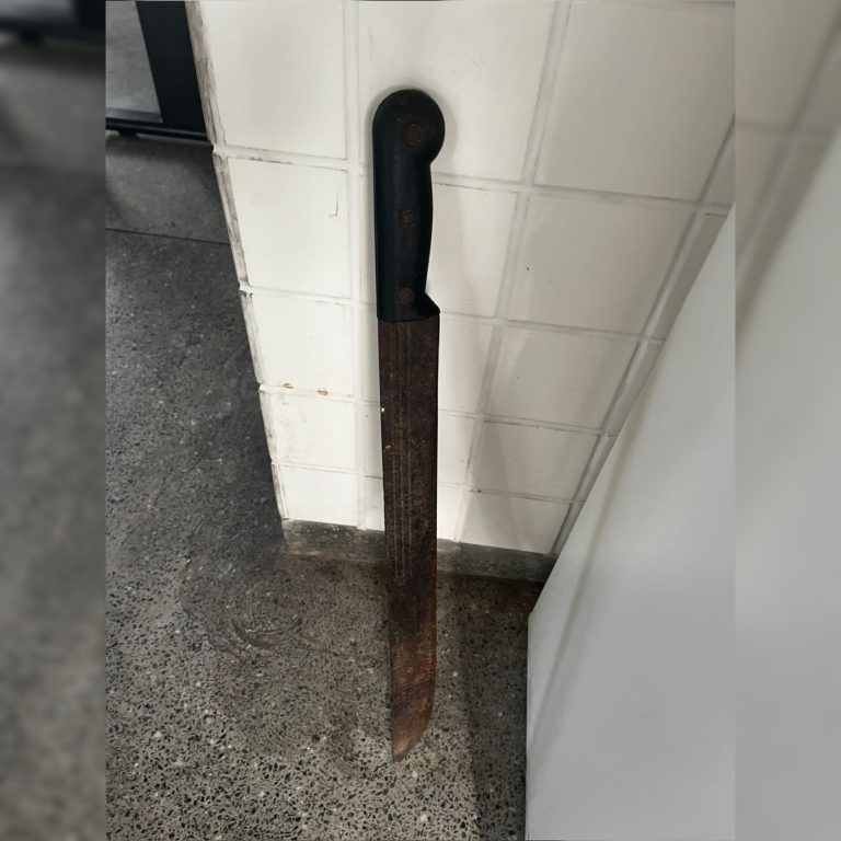 Homem mantém ex-companheira em cárcere privado e ameaça policiais com facão em Camaçari