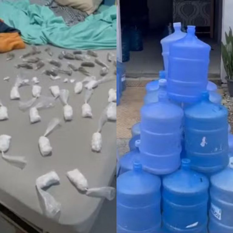 Polícia encontra ponto de tráfico disfarçado de revenda de água em Feira de Santana