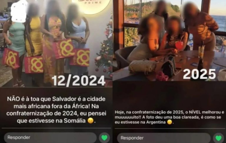Mulheres denunciam ex-patrão após agressões e publicação celebrando embranquecimento de equipe