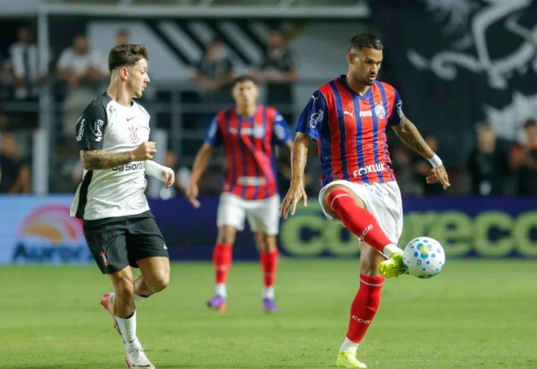 De virada, Bahia vence o Corinthians por 2 a 1 em estreia no Campeonato Brasileiro