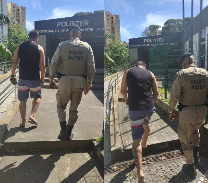 PM prende homem com mandado de prisão em aberto na nova Rodoviária de Salvador