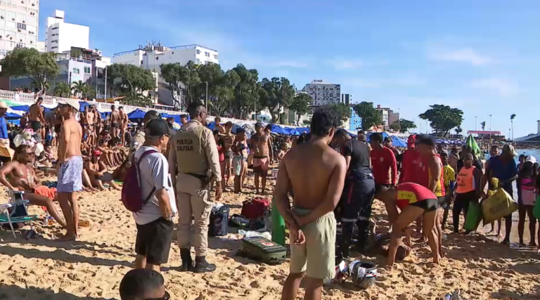 Homem morre após se afogar na praia do Porto da Barra