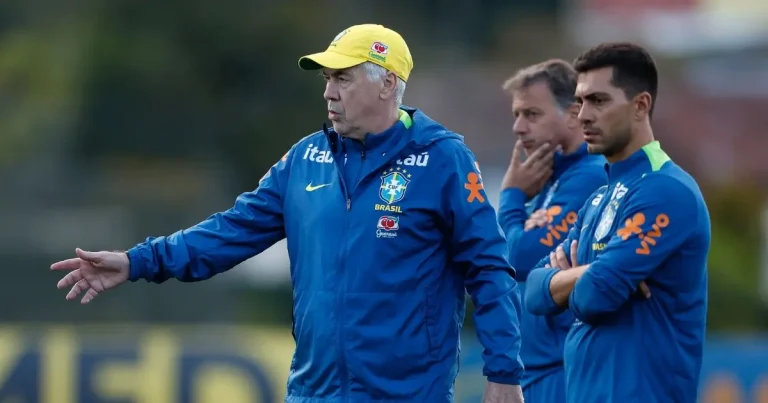 Seleção Brasileira inicia preparação com Ancelotti na Granja Comary
