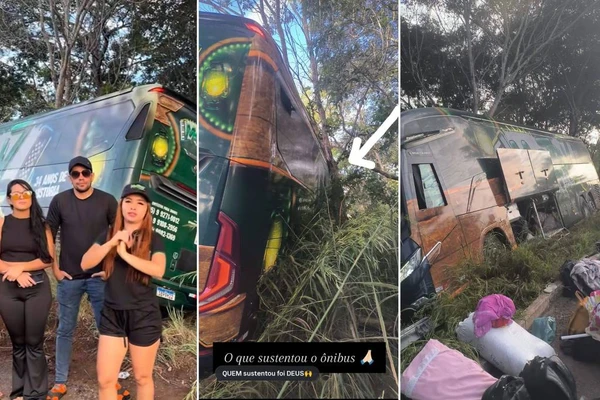 Mastruz com Leite sofre acidente na madrugada em rodovia no Maranhão
