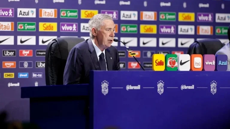 Ancelotti pede apoio da torcida após convocação do Brasil para a Copa de 2026