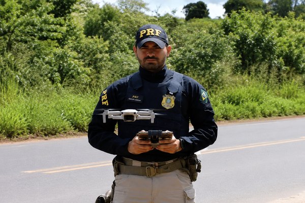 Drones passam a reforçar fiscalização da PRF nas rodovias da Bahia