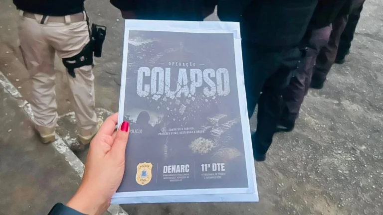 Operação Colapso mira tráfico de drogas e mobiliza forças policiais em Jequié