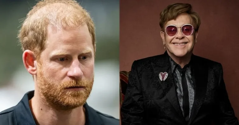 Elton John se irrita com supostos pedidos de dinheiro do príncipe Harry