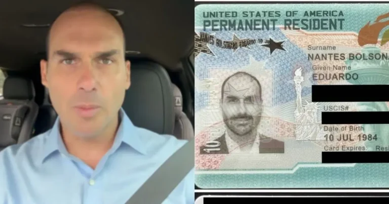 Eduardo Bolsonaro recebe green card e passa a ter residência permanente nos EUA