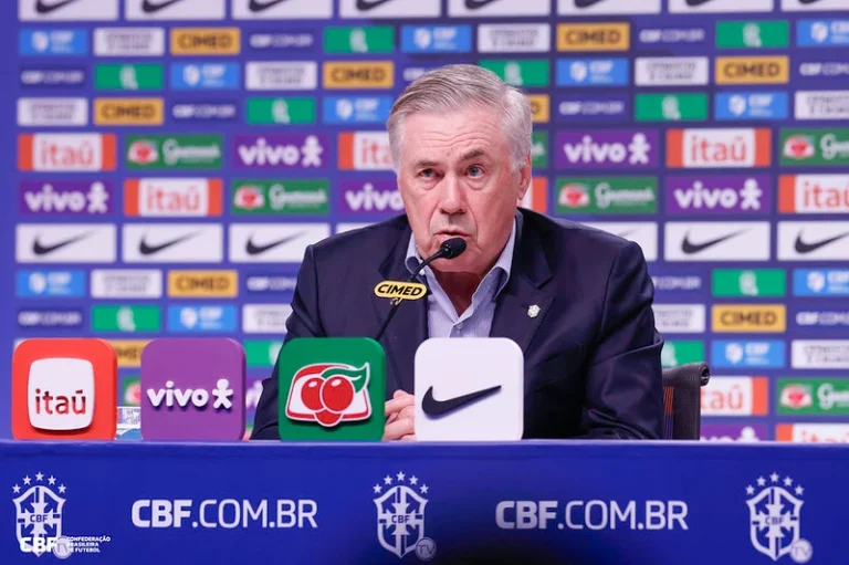 Ancelotti convoca Seleção Brasileira na próxima quarta-feira para amistosos