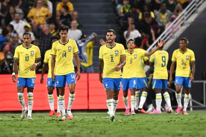 Brasil joga mal, empata com a Austrália e inicia ciclo para Copa de 2030
