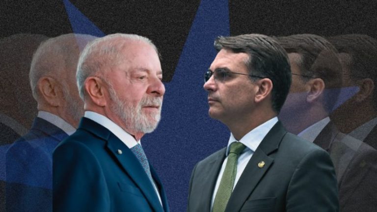 AtlasIntel: Flávio Bolsonaro tem 47,2% e Lula aparece com 46,8% no 2º turno
