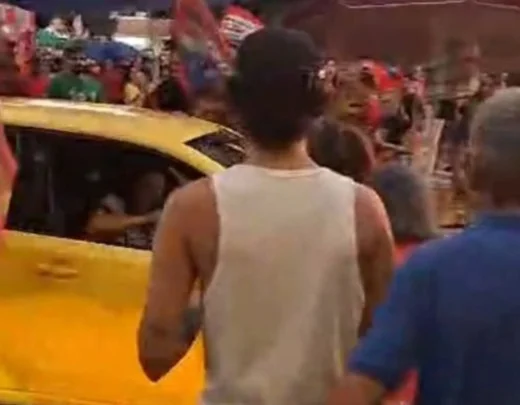 Motorista é preso após atropelar idoso em manifestação pró-Lula em BH