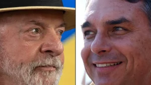 Flávio Bolsonaro aparece com 52% e Lula com 48% em pesquisa Real Time Big Data