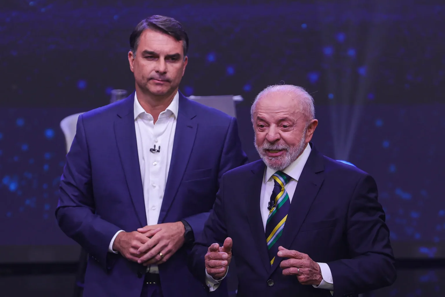 Globo não fará checagem de fatos em tempo real em debate entre Lula e Flávio Bolsonaro