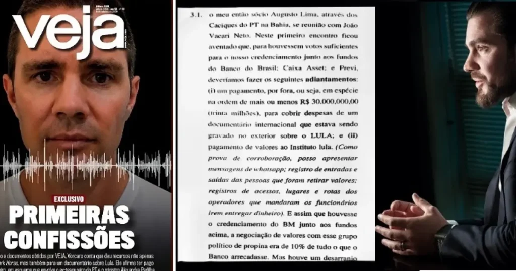 Advogados de Lula acusam suposta armação com Vorcaro e pedem investigação da PF