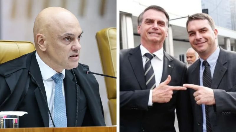 Moraes autoriza Flávio Bolsonaro a voltar a visitar o pai, Jair Bolsonaro