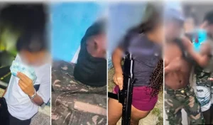 Suspeitos de facção que exibiam armas nas redes sociais são interceptados em Lauro de Freitas