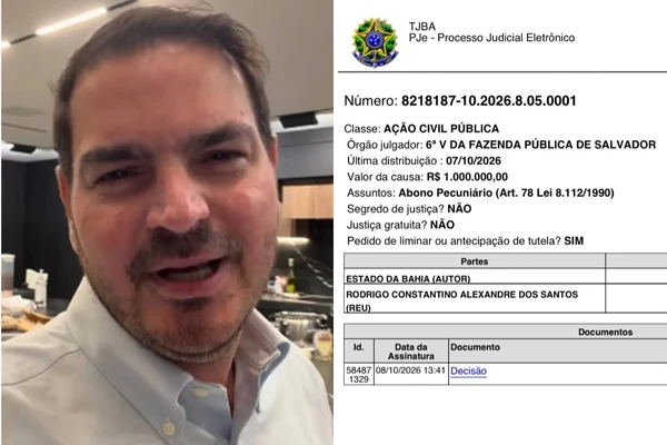 Justiça manda Rodrigo Constantino apagar vídeo e fazer retratação sobre declarações contra a Bahia